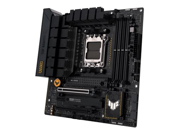 ASUS TUF Gaming B650M-Plus - Hovedkort - micro ATX - Socket AM5 - AMD B650 Chipset - USB-C 3.2 Gen 2x2, USB 3.1 Gen 2, USB 3.2 Gen 2, USB-C 3.2 Gen 1