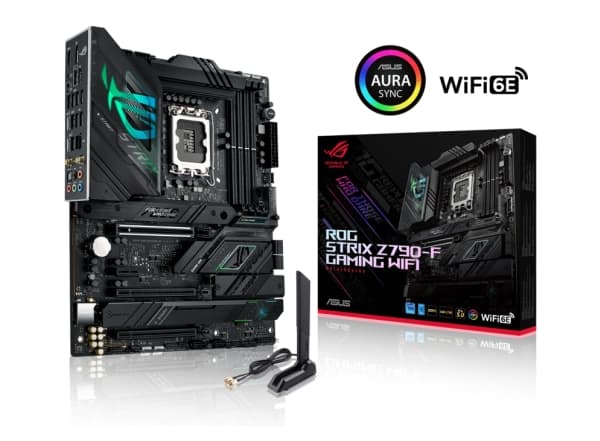 ASUS - Hovedkort - ATX - LGA1700-sokkel - Z790 Chipset - innbygd grafikk (CPU kreves) - HD-lyd (8-kanalers)