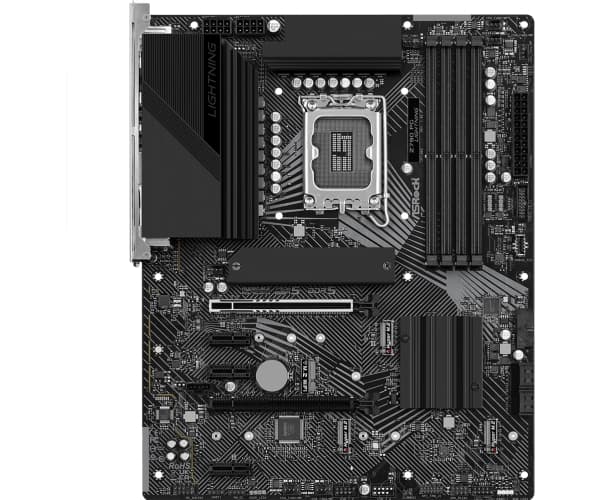 ASRock Z790 PG Lightning - Hovedkort - ATX - LGA1700-sokkel - Z790 Chipset - USB 3.2 Gen 1, USB 3.2 Gen 2, USB-C 3.2 Gen 2x2, USB-C 3.2 Gen 1 - 2.5 G