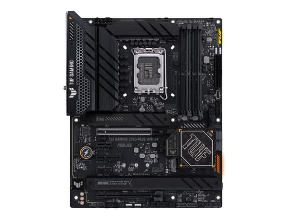 ASUS TUF Gaming Z790-Plus WiFi D4 - Hovedkort - ATX - LGA1700-sokkel - Z790 Chipset - USB-C 3.2 Gen 2x2, USB 3.2 Gen 2, USB 3.2 Gen 1, USB-C 3.2 Gen2