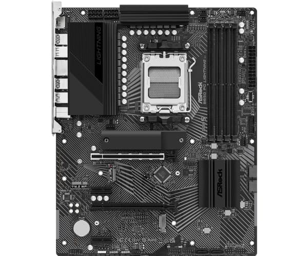 ASRock B650 PG Lightning - Hovedkort - ATX - Socket AM5 - AMD B650 Chipset - USB-C 3.2 Gen 2x2, USB-C 3.2 Gen2, USB 3.2 Gen 1 - 2.5 Gigabit LAN - inn