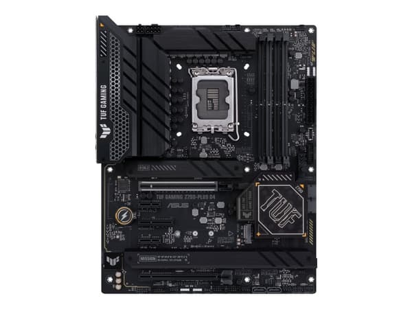 ASUS TUF GAMING Z790-PLUS D4 - Hovedkort - ATX - LGA1700-sokkel - Z790 Chipset - USB-C 3.2 Gen 2x2, USB-C 3.2 Gen2, USB 3.2 Gen 1, USB 3.2 Gen 2 - 2.