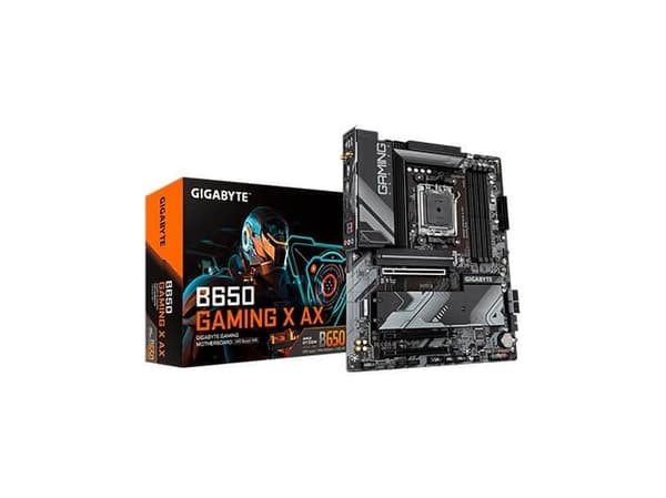 Gigabyte B650 GAMING X AX - Hovedkort - ATX - Socket AM5 - AMD B650 Chipset - USB 3.2 Gen 2, USB-C 3.2 Gen2, USB 3.2 Gen 1 - 2.5 Gigabit LAN, Wi-Fi 6