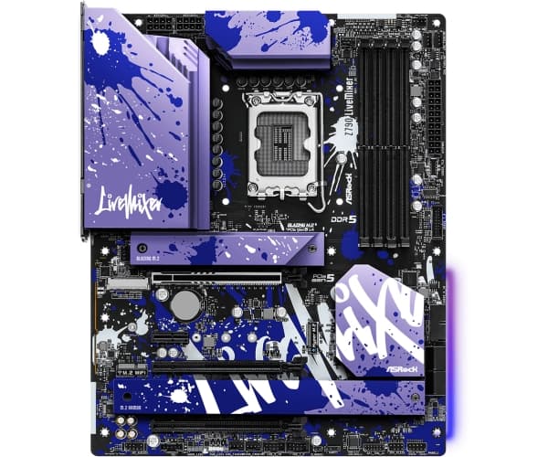 ASRock Z790 LiveMixer - Hovedkort - ATX - LGA1700-sokkel - Z790 Chipset - USB 3.2 Gen 1, USB 3.2 Gen 2, USB-C 3.2 Gen2, USB-C 3.2 Gen 2x2 - 2.5 Gigab