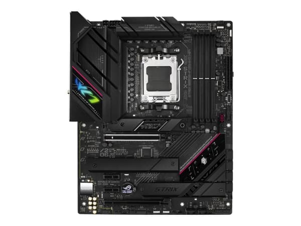 ASUS ROG Strix B650E-F Gaming WiFi - Moderkort - ATX - Socket AM5 - AMD B650 Chipuppsättning - USB-C 3.2 Gen 2x2, USB-C 3.2 Gen2, USB 3.2 Gen 2, USB