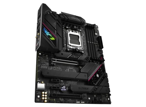 ASUS ROG Strix B650E-F Gaming WiFi - Hovedkort - ATX - Socket AM5 - AMD B650 Chipset - USB-C 3.2 Gen 2x2, USB-C 3.2 Gen2, USB 3.2 Gen 2, USB 3.2 Gen