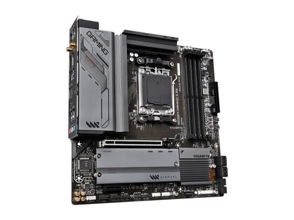 Gigabyte B650M GAMING X AX - 1.X - moderkort - micro ATX - Socket AM5 - AMD B650 Chipuppsättning - USB 3.2 Gen 2, USB-C 3.2 Gen2, USB 3.2 Gen 1 - 2.5