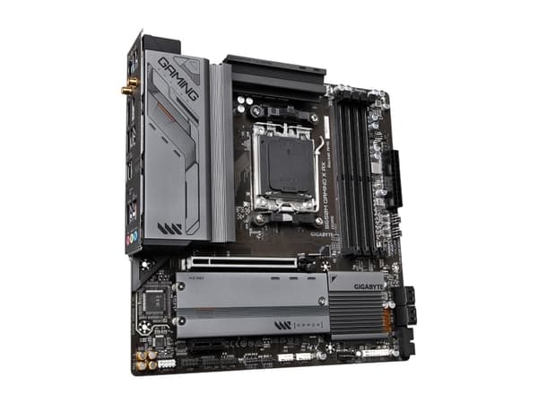 Gigabyte B650M GAMING X AX - 1.X - moderkort - micro ATX - Socket AM5 - AMD B650 Chipuppsättning - USB 3.2 Gen 2, USB-C 3.2 Gen2, USB 3.2 Gen 1 - 2.5
