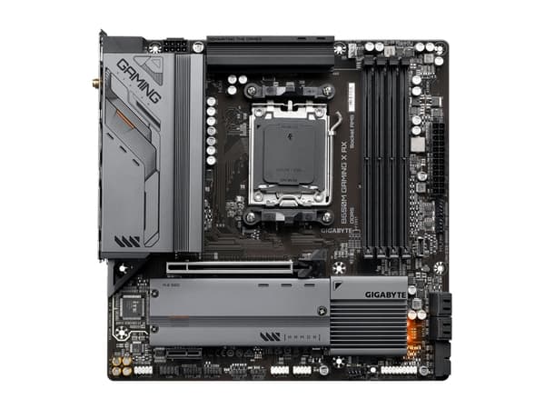 Gigabyte B650M GAMING X AX - 1.X - moderkort - micro ATX - Socket AM5 - AMD B650 Chipuppsättning - USB 3.2 Gen 2, USB-C 3.2 Gen2, USB 3.2 Gen 1 - 2.5