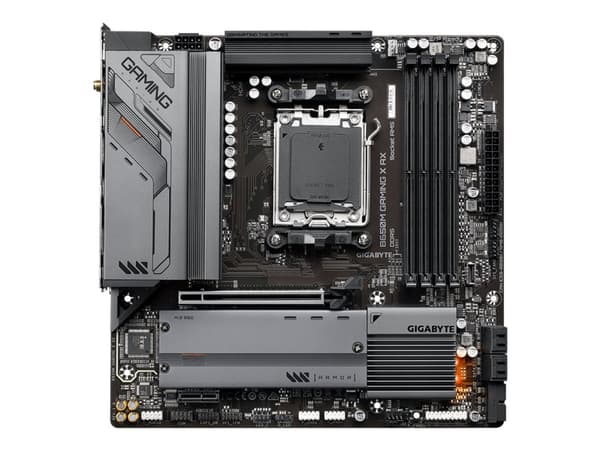Gigabyte B650M GAMING X AX - 1.X - moderkort - micro ATX - Socket AM5 - AMD B650 Chipuppsättning - USB 3.2 Gen 2, USB-C 3.2 Gen2, USB 3.2 Gen 1 - 2.5