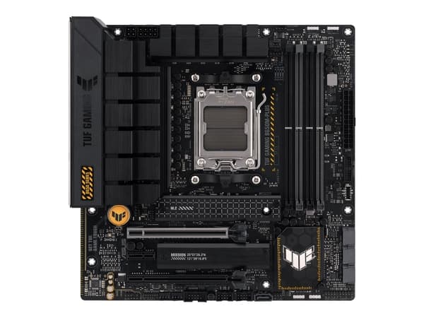 ASUS TUF Gaming B650M-Plus - Hovedkort - micro ATX - Socket AM5 - AMD B650 Chipset - USB-C 3.2 Gen 2x2, USB 3.1 Gen 2, USB 3.2 Gen 2, USB-C 3.2 Gen 1