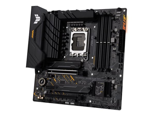 ASUS TUF GAMING B660M-PLUS WIFI - Hovedkort - micro ATX - LGA1700-sokkel - B660 Chipset - USB 3.2 Gen 1, USB 3.2 Gen 2, USB-C Gen 2x2, USB-C 3.2 Gen