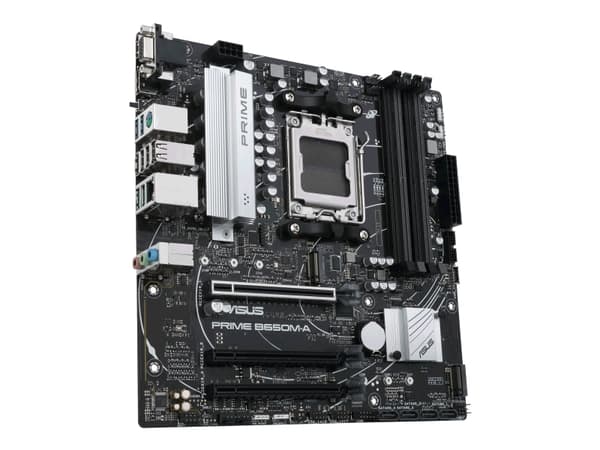 ASUS Prime B650M-A-CSM - Hovedkort - micro ATX - Socket AM5 - AMD B650 Chipset - USB 3.2 Gen 1, USB 3.2 Gen 2, USB-C 3.2 Gen 1 - 2.5 Gigabit LAN - in