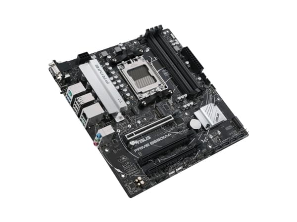 ASUS Prime B650M-A-CSM - Hovedkort - micro ATX - Socket AM5 - AMD B650 Chipset - USB 3.2 Gen 1, USB 3.2 Gen 2, USB-C 3.2 Gen 1 - 2.5 Gigabit LAN - in
