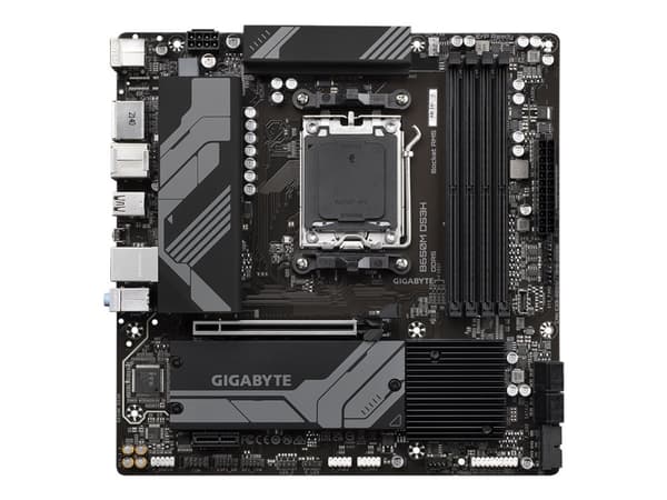 Gigabyte B650M DS3H - 1.0 - hovedkort - micro ATX - Socket AM5 - AMD B650 Chipset - USB 3.2 Gen 2, USB-C 3.2 Gen2, USB 3.2 Gen 1 - 2.5 Gigabit LAN -