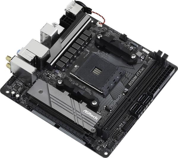Asrock B550M-ITX/ac AMD B550 Socket AM4 mini ITX
