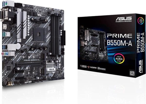 ASUS PRIME B550M-A Socket AM4 micro ATX AMD B550