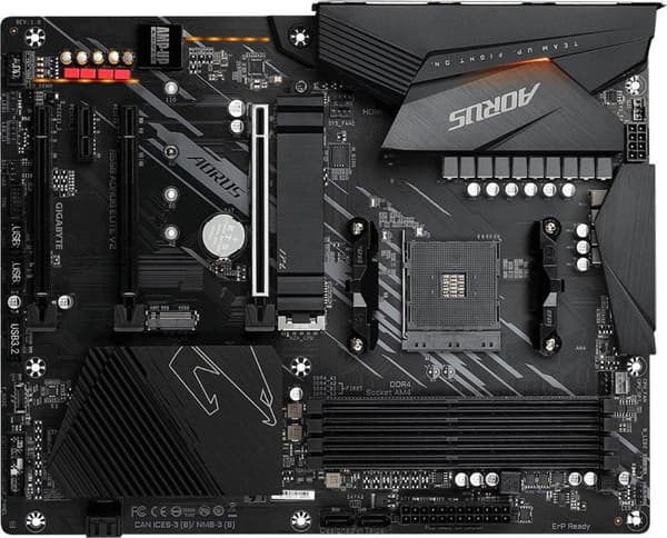 Gigabyte B550 Aorus Elite V2 - Bundkort ATX - Socket AM4 - B550 - USB 3 2 Gen2 - Realtek ALC1200 - DisplayPort HDMI