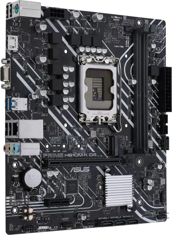 ASUS PRIME H610M-K D4 Intel H610 LGA 1700 mikro ATX