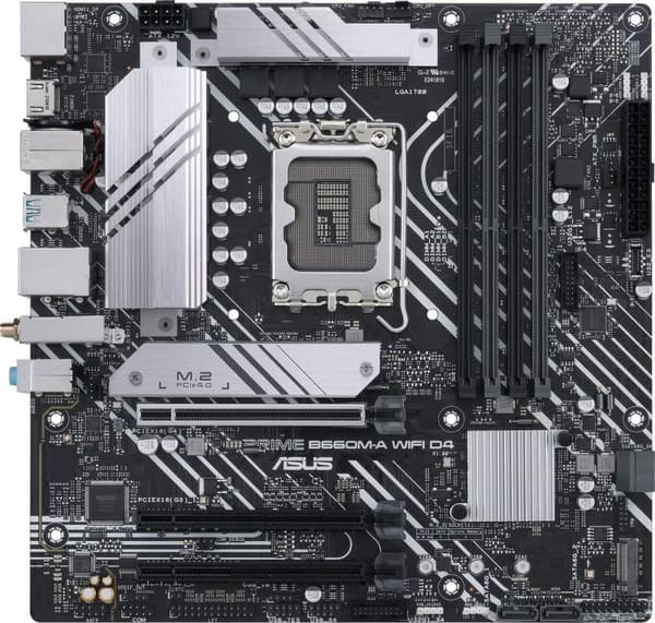 ASUS PRIME B660M-A WIFI D4 Intel B660 LGA 1700 mikro ATX