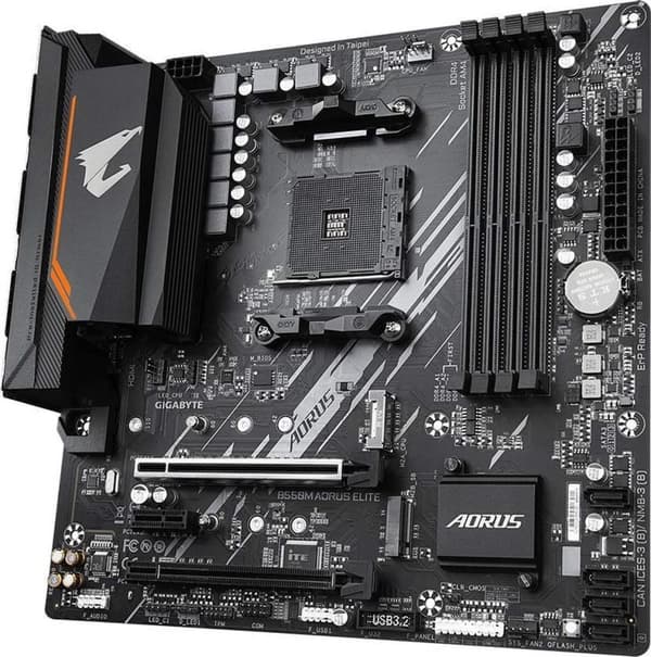 Gigabyte B550M AORUS ELITE Socket AM4 micro ATX AMD B550