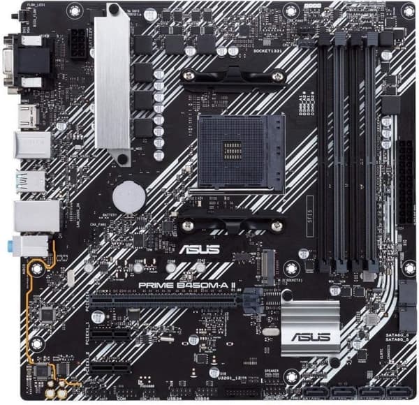 ASUS PRIME B450M-A II Socket AM4 micro ATX AMD B450