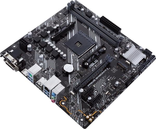 Asus PRIME B450M-K II bundkortsokkel AMD AM4 Form Factor Micro-ATX bundkortchipsæt AMD® B450