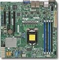 Miniatyrbillede 1 af 2: Supermicro X11SSH-LN4F Intel® C236 LGA 1151 (Socket H4) mikro ATX