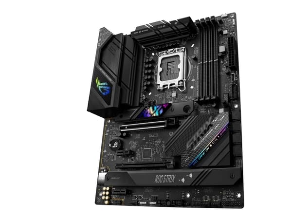 ASUS ROG STRIX B760-F GAMING WIFI - Hovedkort - ATX - LGA1700-sokkel - B760 Chipset - USB-C 3.2 Gen 2x2, USB 3.2 Gen 2, USB 3.2 Gen 1, USB4 - 2.5 Gig