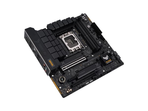 ASUS TUF GAMING B760M-PLUS D4 - Hovedkort - micro ATX - LGA1700-sokkel - B760 Chipset - USB 3.2 Gen 1, USB 3.2 Gen 2, USB-C 3.2 Gen 2x2 - 2.5 Gigabit