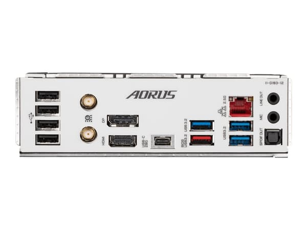 AORUS B760M ELITE AX - Hovedkort - micro ATX - LGA1700-sokkel - B760 Chipset - USB-C Gen 2x2, USB 3.2 Gen 2, USB 3.2 Gen 1, USB-C 3.2 Gen2 - 2.5 Giga