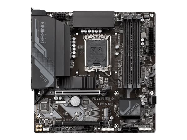 Gigabyte B760M GAMING X DDR4, Intel, LGA 1700, Intel® Celeron®, Intel® Core™ i3, Intel® Core™ i5, Intel® Core™ i7, Intel® Core™ i9,..., LGA 1700, DDR