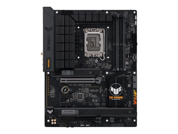 ASUS TUF GAMING B760-PLUS WIFI D4 - Moderkort - ATX - LGA1700-uttag - B760 Chipuppsättning - USB4, USB-C 3.2 Gen 2x2, USB 3.2 Gen 2, USB 3.2 Gen 1, U