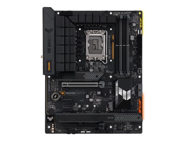 ASUS TUF GAMING H770-PRO WIFI - Hovedkort - ATX - LGA1700-sokkel - H770 Chipset - USB4, USB-C 3.2 Gen 2x2, USB 3.2 Gen 2, USB 3.2 Gen 1, USB-C 3.2 Ge