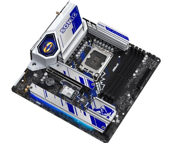 ASRock - Emolevy - LGA1700-asennuspaikka - sisäinen grafiikka (CPU vaaditaan) - HD Audio (8-kanavainen)