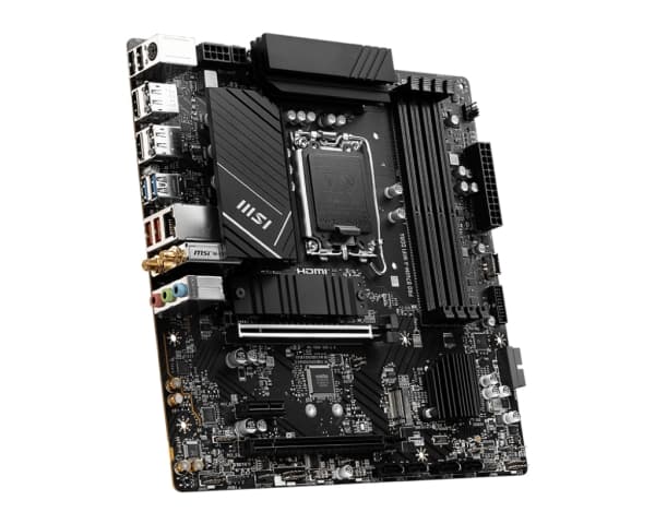 MSI Pro B760M-A WiFi DDR4, Intel B760 emolevy - Socket 1700, DDR4
