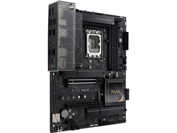 ASUS ProArt B760-CREATOR D4 - Hovedkort - ATX - LGA1700-sokkel - B760 Chipset - USB 3.2 Gen 1, USB-C 3.2 Gen2, USB-C 3.2 Gen 2x2 - Gigabit LAN, 2.5 G