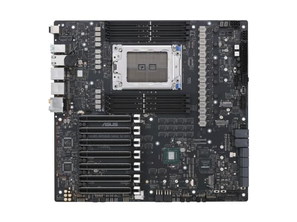 ASUS Pro WS WRX80E-SAGE SE WIFI II - Hovedkort - forlenget ATX / SSI EEB - Socket sWRX8 - AMD WRX80 Chipset - USB-C 3.2 Gen 2x2, USB-C 3.2 Gen2, USB