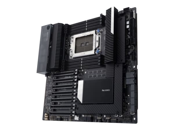 ASUS Pro WS WRX80E-SAGE SE WIFI II - Hovedkort - forlenget ATX / SSI EEB - Socket sWRX8 - AMD WRX80 Chipset - USB-C 3.2 Gen 2x2, USB-C 3.2 Gen2, USB