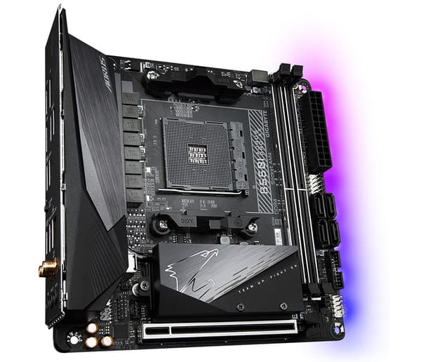 Gigabyte B550I AORUS PRO AX emolevy