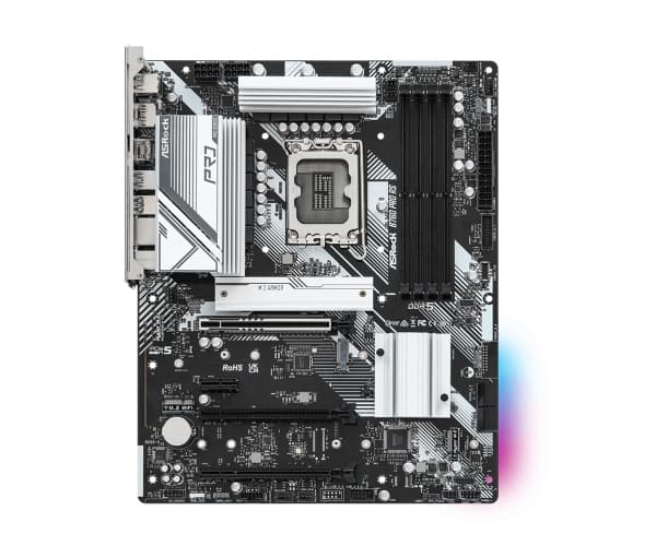 ASRock B760 PRO RS - Hovedkort - ATX - LGA1700-sokkel - B760 Chipset - USB 3.2 Gen 1, USB 3.2 Gen 2, USB-C 3.2 Gen2 - 2.5 Gigabit LAN - innbygd grafi