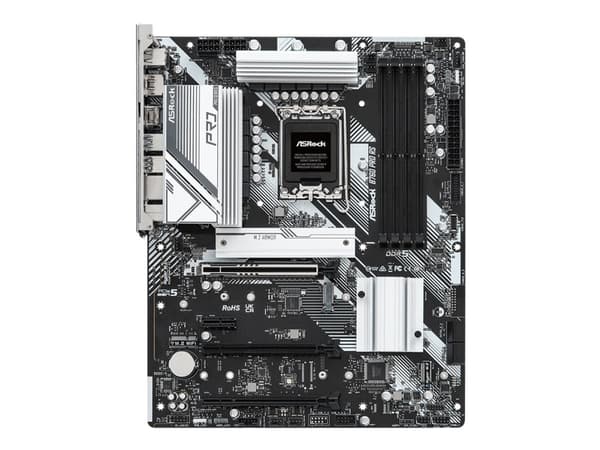 ASRock B760 PRO RS - Hovedkort - ATX - LGA1700-sokkel - B760 Chipset - USB 3.2 Gen 1, USB 3.2 Gen 2, USB-C 3.2 Gen2 - 2.5 Gigabit LAN - innbygd grafi