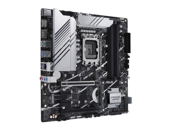 ASUS PRIME Z790M-PLUS - Hovedkort - micro ATX - LGA1700-sokkel - Z790 Chipset - USB-C 3.2 Gen 2x2, USB-C 3.2 Gen 1, USB 3.2 Gen 2, USB 3.2 Gen 1, USB