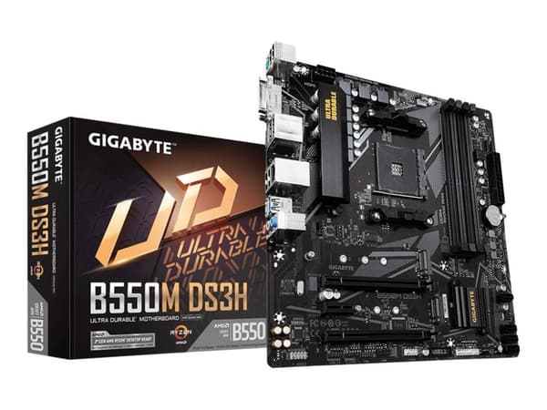 Gigabyte B550M DS3H AMD B550 Socket AM4 micro ATX