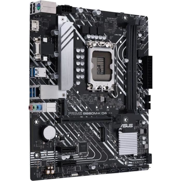 Moderkort - ASUS - PRIME B660M-K D4 - (90MB1950-M0EAY0)