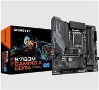 Gigabyte B760M GAMING X DDR4 - Intel - LGA 1700 - Intel® Celeron® - Intel® Core™ i3 - Intel® Core™ i5 - Intel® Core™ i7 - Intel® Core™ i9,... - LGA 17