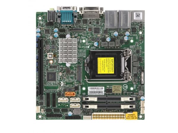 Supermicro X11SCV-L, Intel, LGA 1151 (stik H4), Intel® Celeron®, Intel® Core™ i3, Intel Core i5, Intel Core i7, Intel® Pentium®, DDR4-SDRAM, 32 GB, S