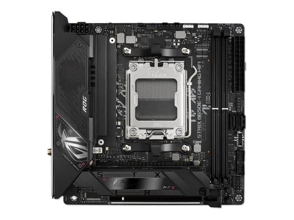 ASUS ROG Strix B650E-I Gaming WiFi - Hovedkort - mini-ITX - Socket AM5 - AMD B650 Chipset - USB-C 3.2 Gen 2x2, USB-C 3.2 Gen2, USB 3.2 Gen 2, USB 3.2