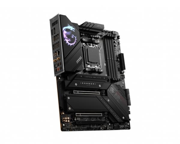 MSI MPG X670E CARBON WIFI - Moderkort - ATX - Socket AM5 - AMD X670 Chipuppsättning - USB-C Gen 2x2, USB-C 3.2 Gen2, USB 3.2 Gen 1, USB 3.2 Gen 2 - 2