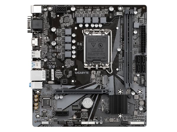 Gigabyte H610M H V2 DDR4 - 1.0 - hovedkort - micro ATX - LGA1700-sokkel - H610 Chipset - USB 3.2 Gen 1 - Gigabit LAN - innbygd grafikk (CPU kreves) -